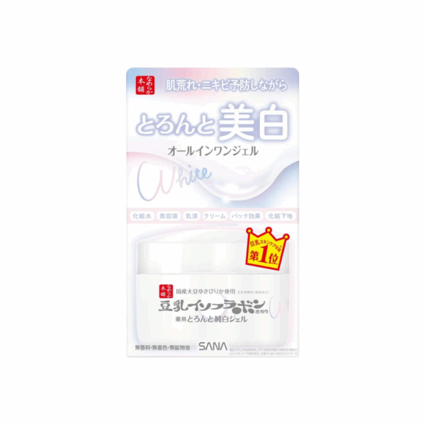 SANA Toron-to Bihaku All-in-One Gel- WHITE