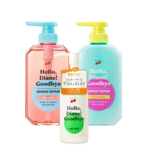Kit Hello, Diane! Goodbye Damage Repair (Shampoo + Treatment + Hair Milk)