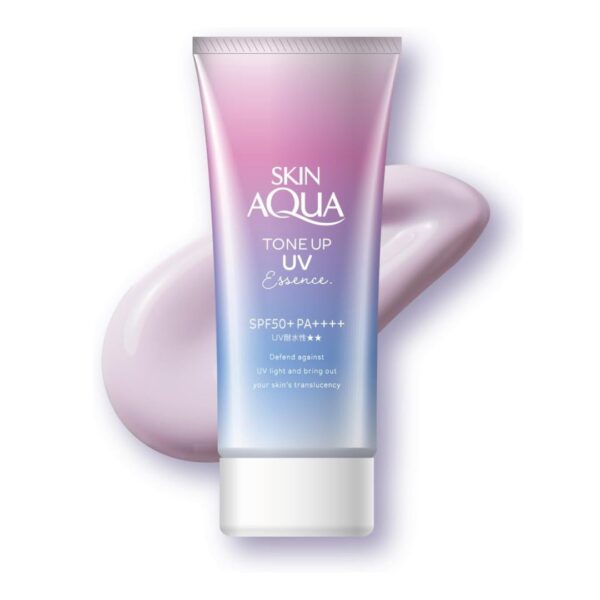 Skin Aqua Tone Up UV Essence Sunscreen Lavender