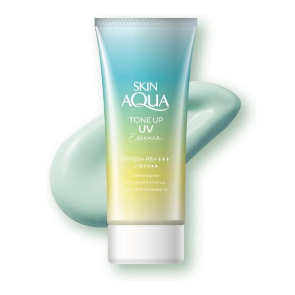 Skin Aqua Tone Up UV Essence Mint Green
