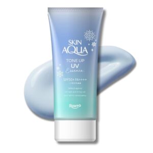 Skin Aqua Tone Up UV Essence Blue
