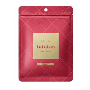 Lululun Precious Red Moisturizing Mask- 7 Unidades
