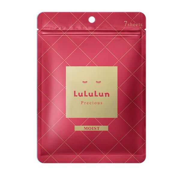 Lululun Precious Red Moisturizing Mask- 7 Unidades
