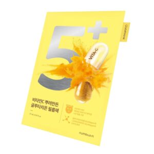 Numbuzin Vita C 5+ Facial Mask (4 unidades)