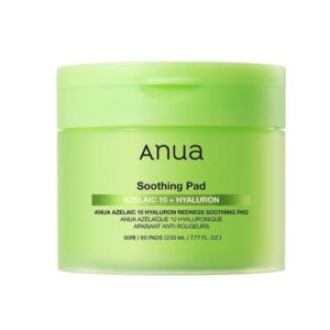 Anua Azelaic Acid 10 Hyaluronic Redness Soothing Pad (90 unidades)