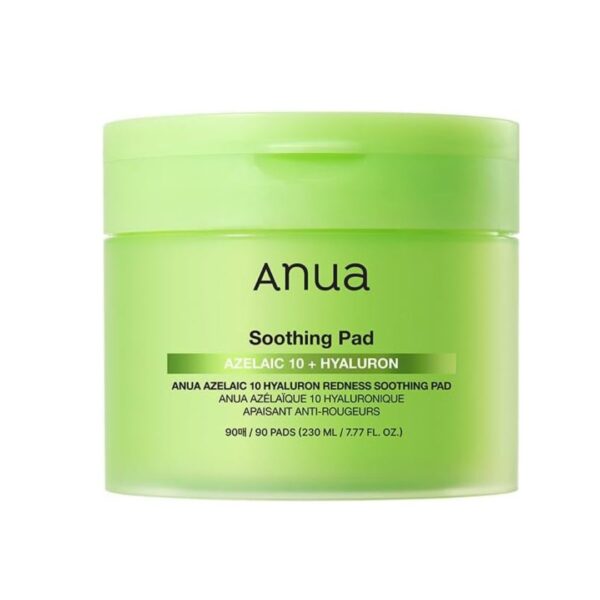 Anua Azelaic Acid 10 Hyaluronic Redness Soothing Pad (90 unidades)