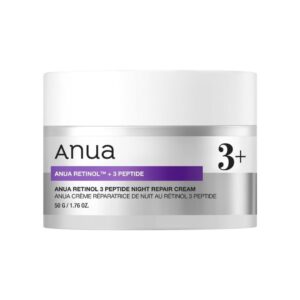 Anua Retinol 3 Peptide Night Repair Cream