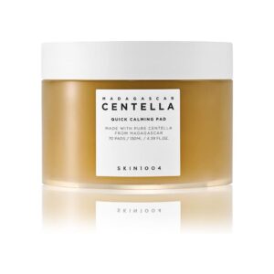 SKIN1004 Madagascar Centella Quick Calming Pad – 70 unidades